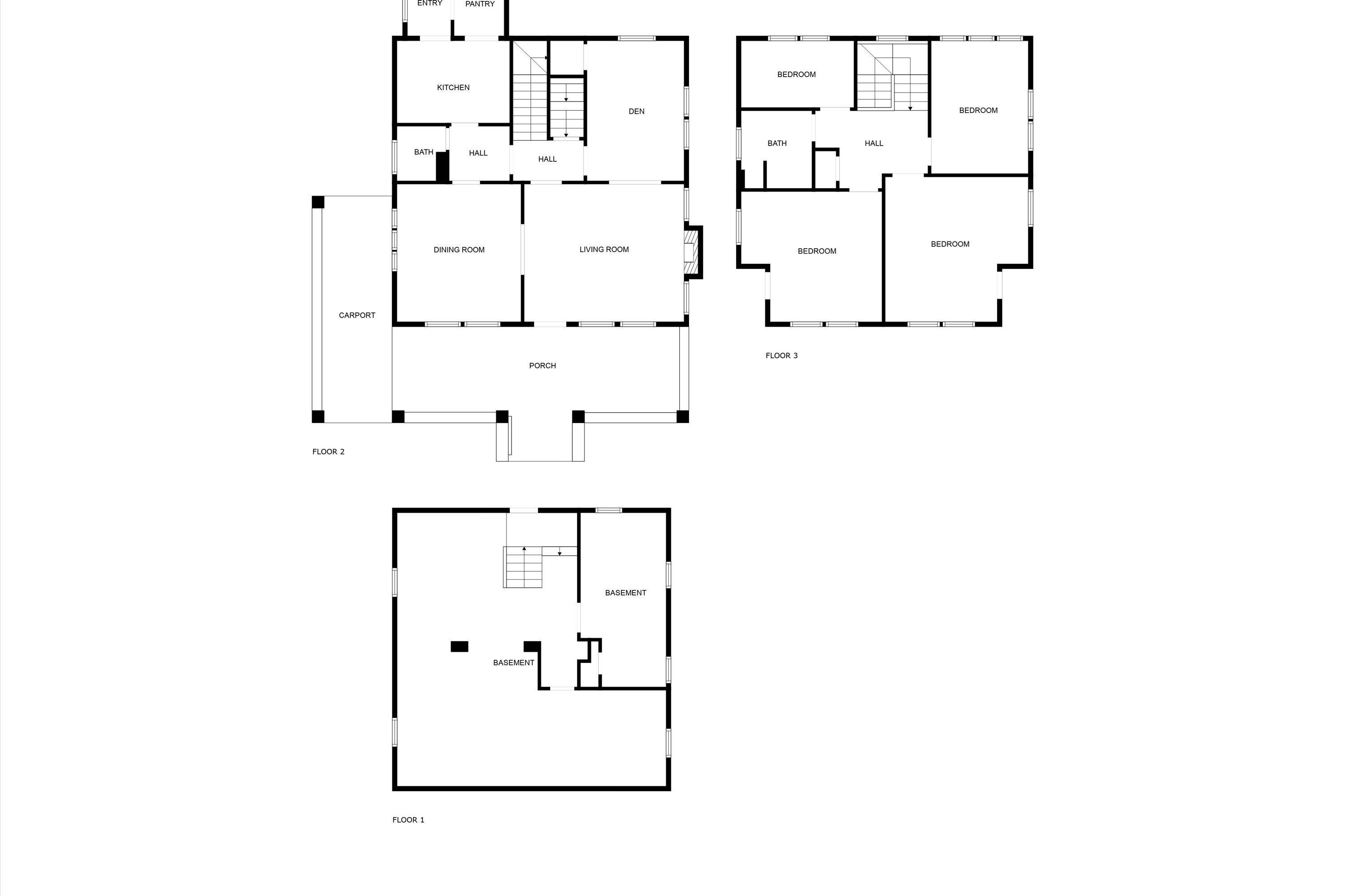 1819 Arlington Road Southwest Roanoke, VA 24015 - Photo 43 of 52 36-Floor Plan