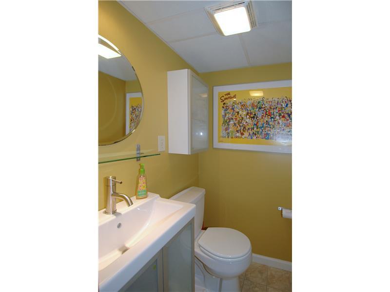 9275 North Florence Road Pittsburgh, PA 15237 - Photo 19 of 21 Partial Bath. Stylish powder room in finished game room!