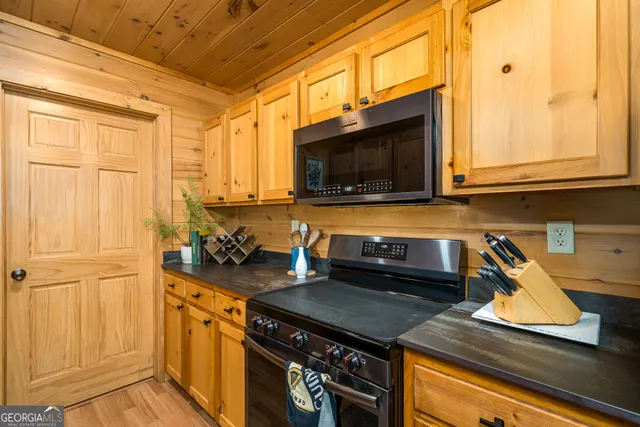 a view of a livingroom with furniture and a couch