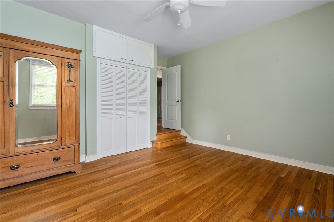 5414 New Kent Road Richmond, VA 23225 - Photo 23 of 62 a view of an empty room with wooden floor and a window