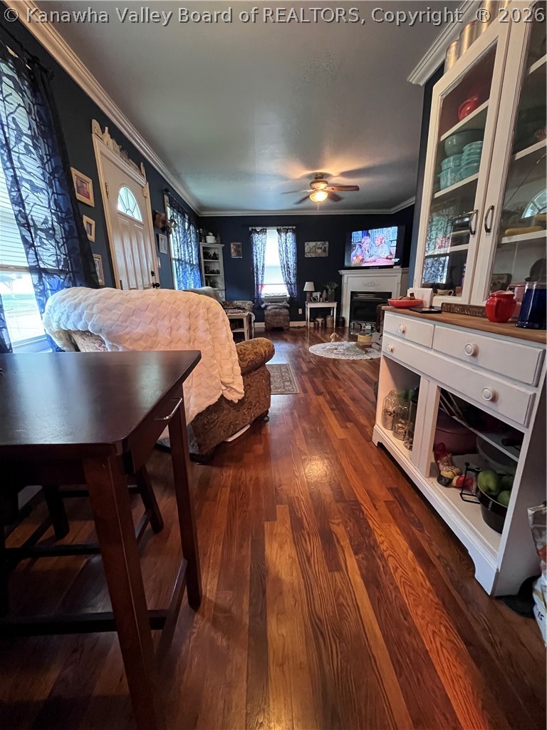 Living area/dining room-116 Valley Dr. Ripley, WV 25271