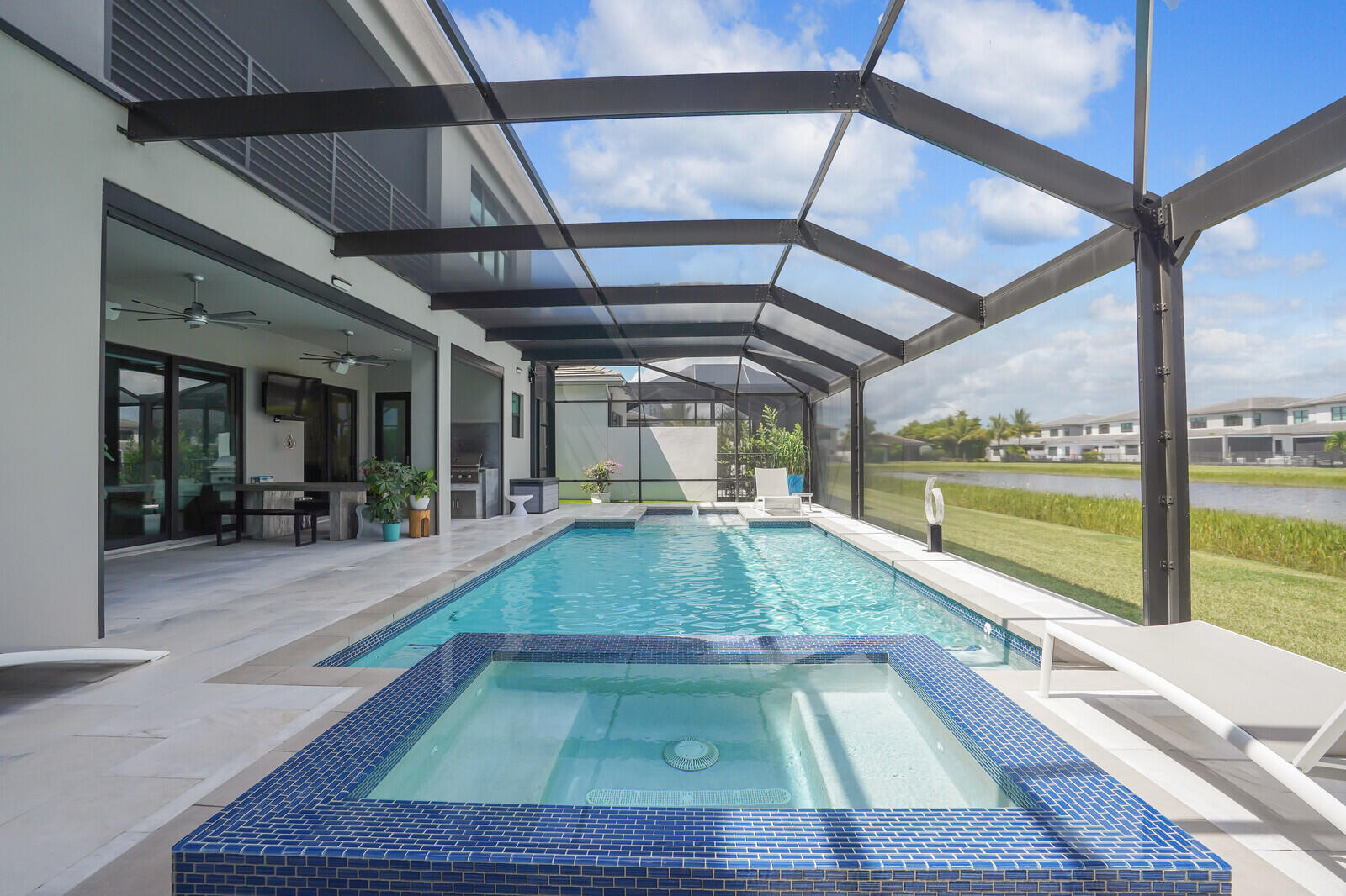 8611 Dearborn River Way Boca Raton, FL 33496 - Photo 77 of 109 CUSTOM HEATED POOL & SPA