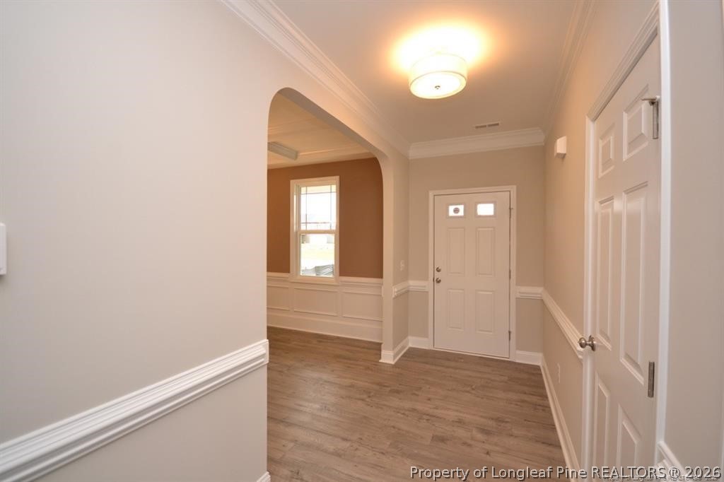5219 Riva Ridge Lane Hope Mills, NC 28348 - Photo 5 of 27 a view of entryway with front door