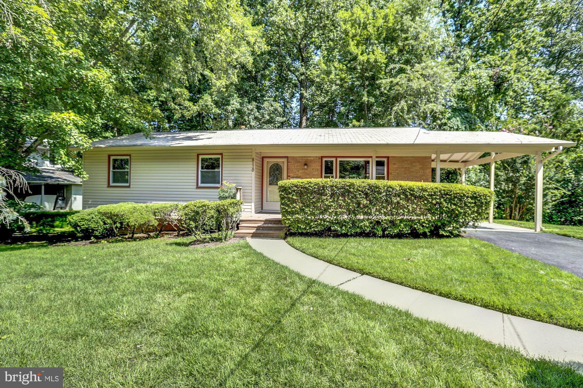 8110 Blairton Road Springfield, VA 22152 - Photo 1 of 23 8110 Blairton Rd 2 Level Rambler on wooded lot