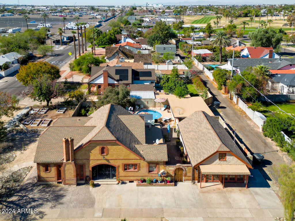 1602 West Encanto Boulevard Phoenix, AZ 85007 - Photo 35 of 38 Drone Shot Looking West