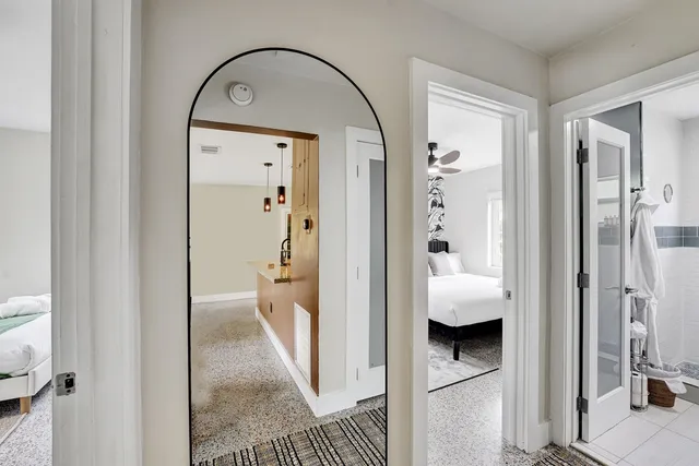 a view of a bathroom