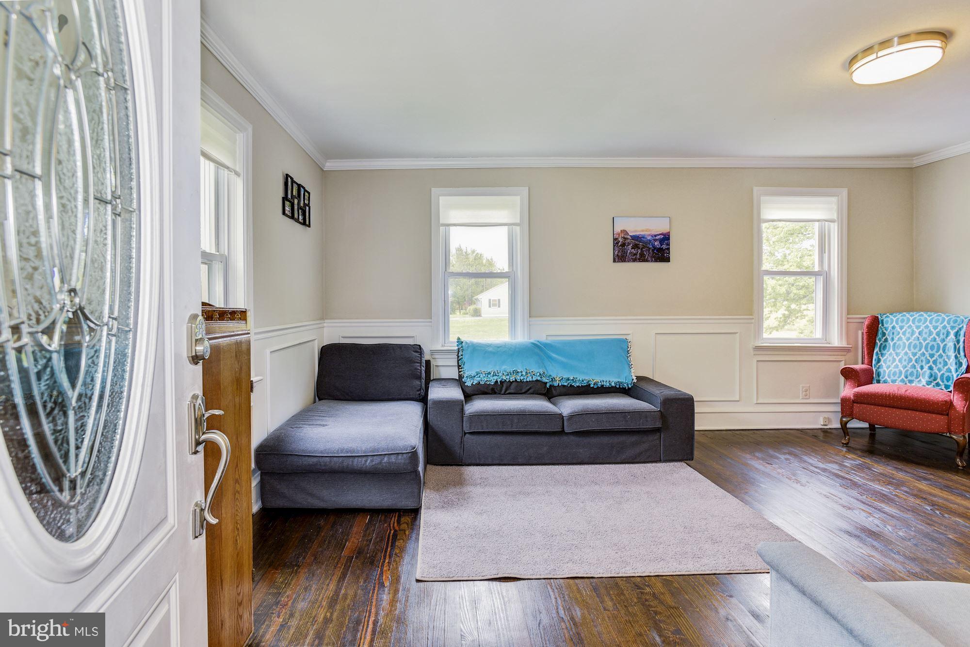 Entry into open living room
