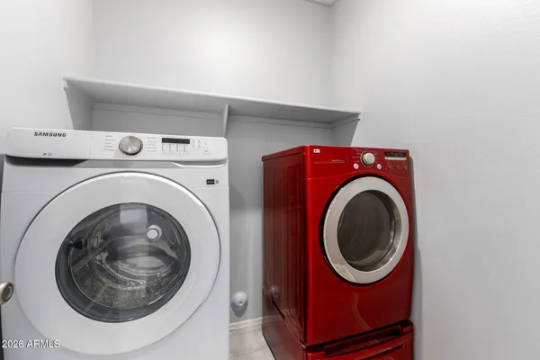 a view of a storage & utility room