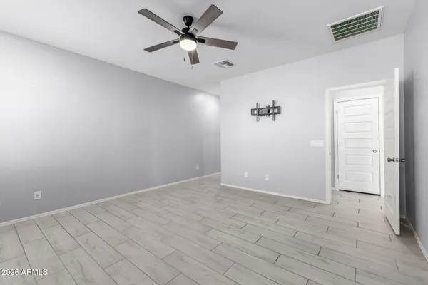 wooden floor in an empty room