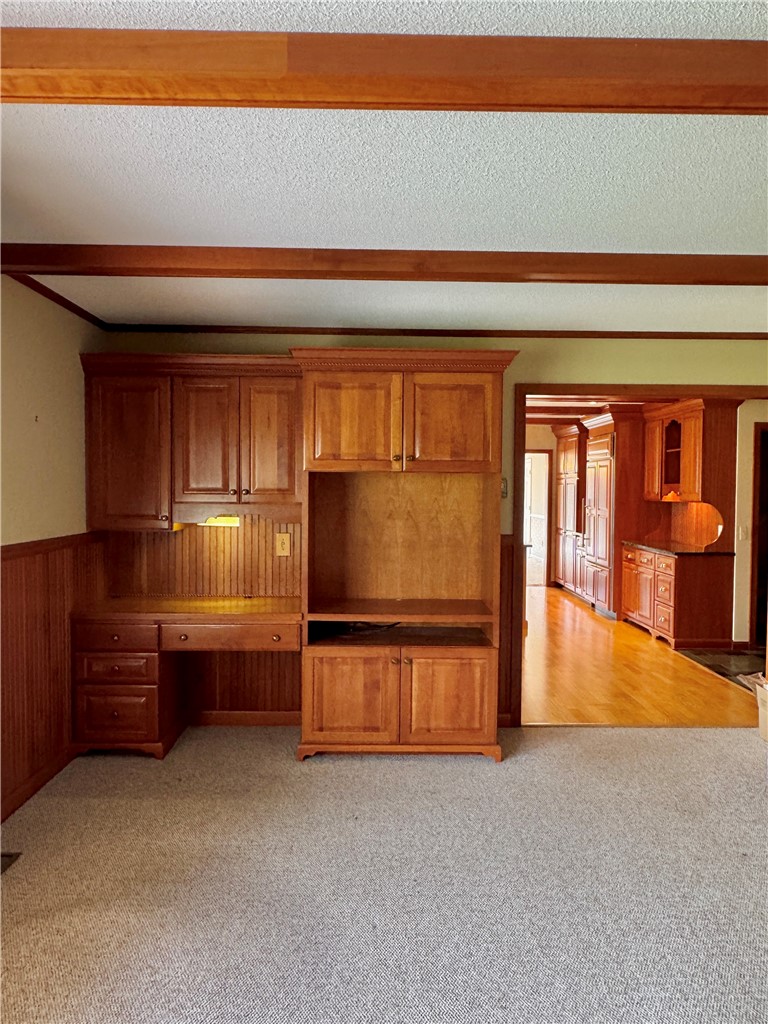 84 Oak Hill Road Horseheads, NY 14845 - Photo 10 of 48 Cherry built-in work/entertainment space