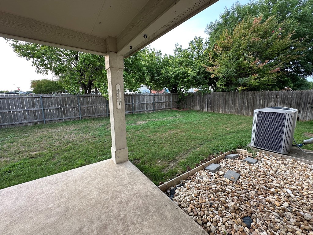 113 Lex Word Kyle, TX 78640 - Photo 36 of 40 a backyard of a house with lots of green space