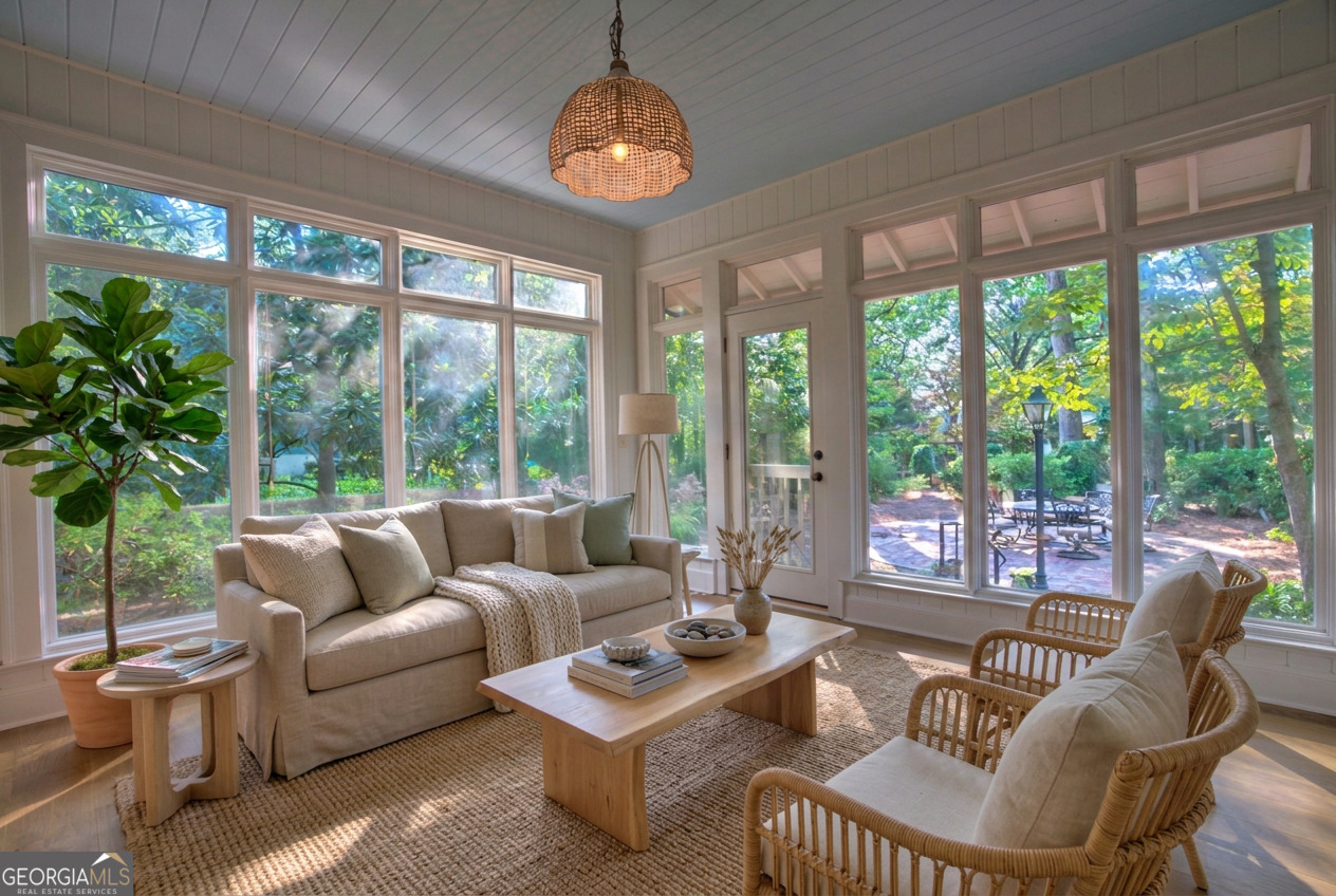 209 Sherwood Road Southwest Rome, GA 30165 - Photo 13 of 71 a living room with furniture and a large window