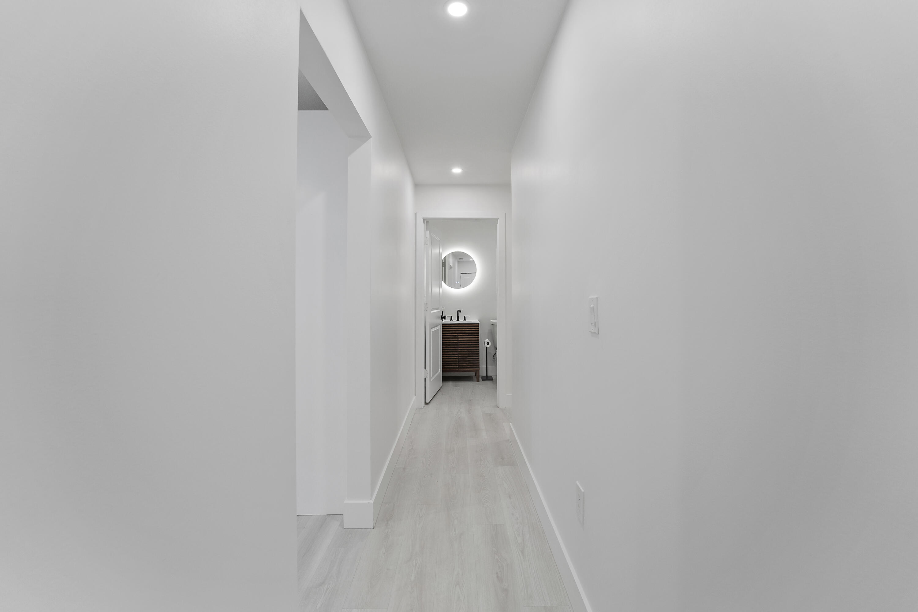 1279 Beach Road, Unit 3 Singer Island, FL 33404 - Photo 19 of 23 a view of a hallway