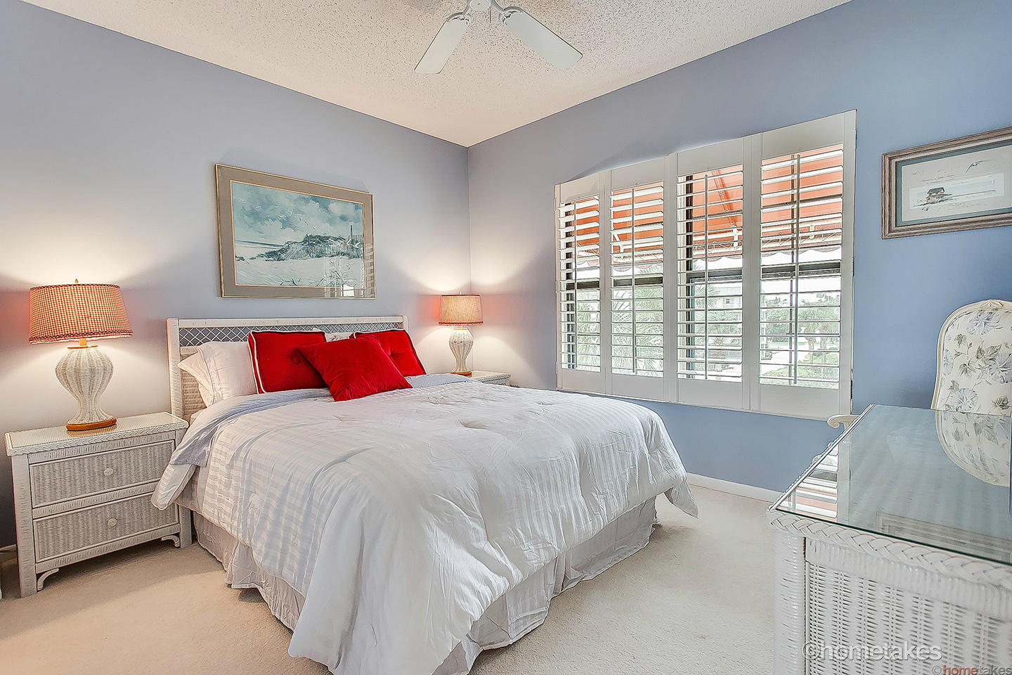 170 Celestial Way, Unit 46 Juno Beach, FL 33408 - Photo 20 of 33 a bedroom with bed and a window