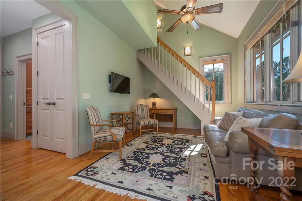 1360 South Phillips Road Columbus, NC 28722 - Photo 30 of 41 a living room with furniture and a rug