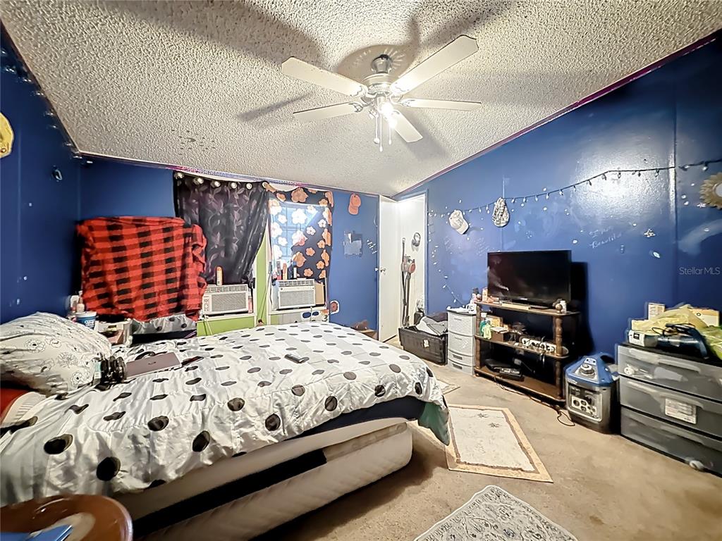 2414 Brock Road Plant City, FL 33565 - Photo 44 of 63 a bedroom with a bed and a flat tv screen on dresser