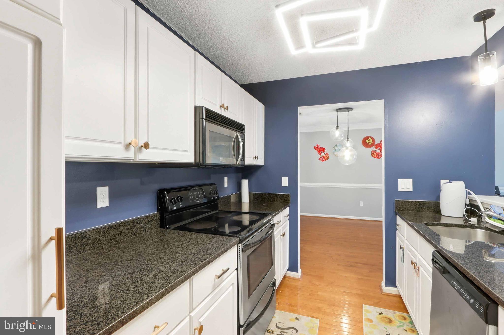 12909 Churchill Ridge Circle, Unit 12 Germantown, MD 20874 - Photo 15 of 44 a kitchen with granite countertop a sink and cabinets