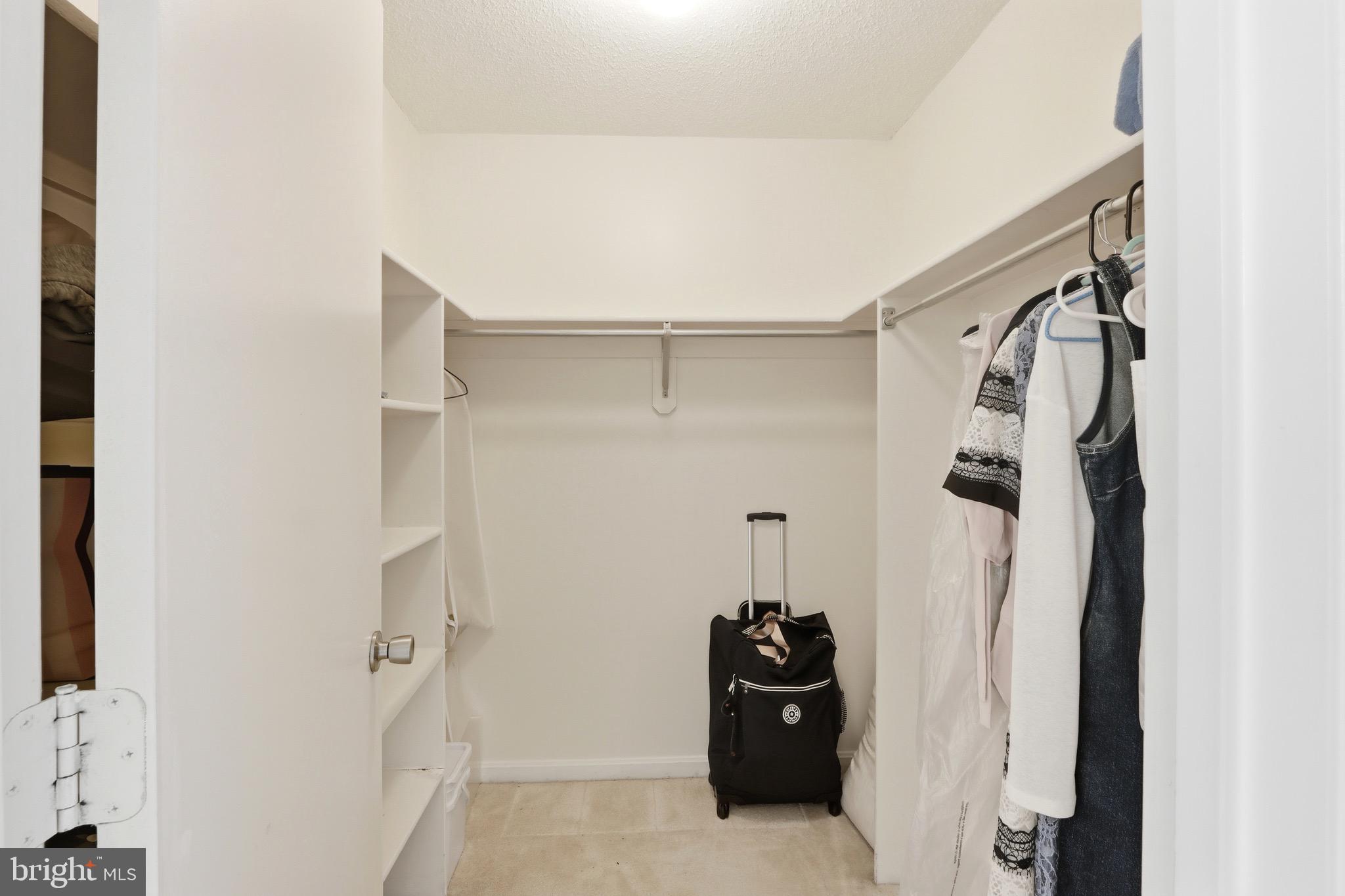 12909 Churchill Ridge Circle, Unit 12 Germantown, MD 20874 - Photo 21 of 44 a view of walk in closet with clothes and shoes
