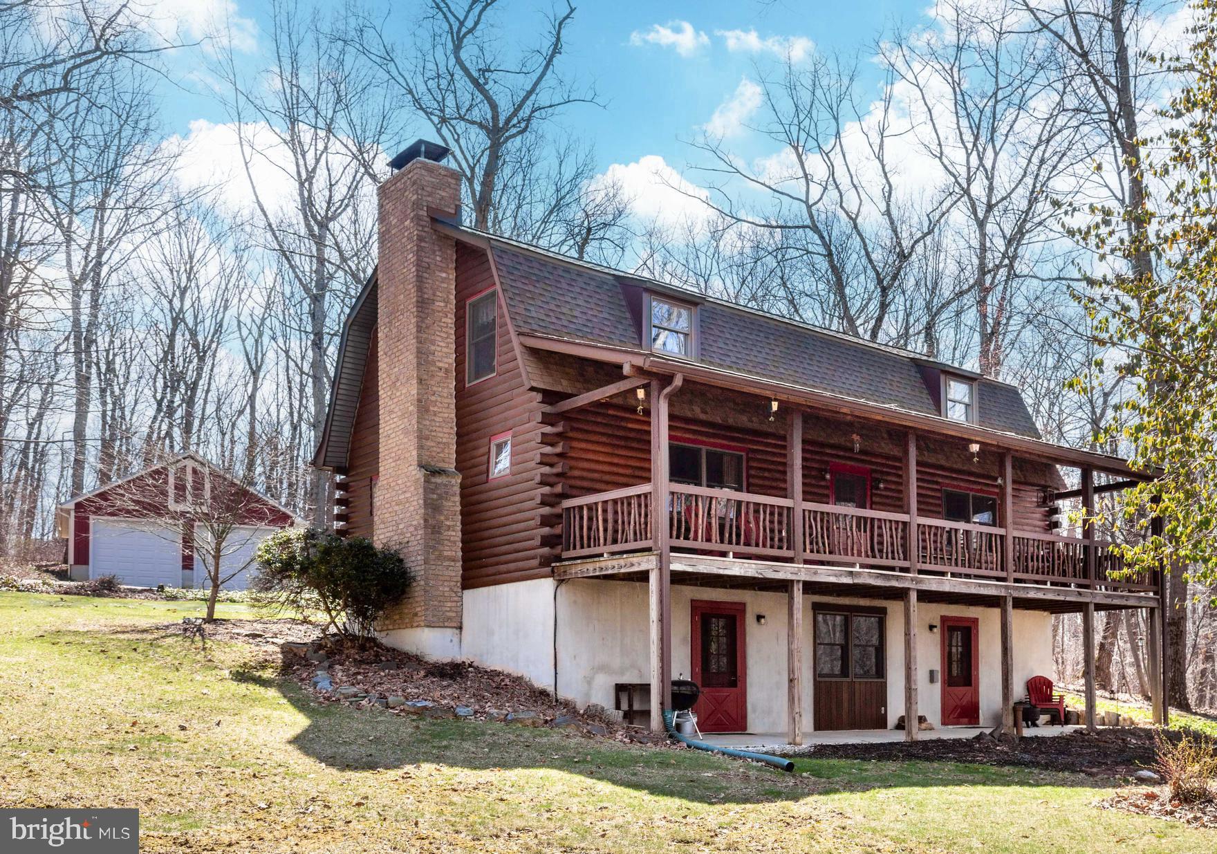 385 Silver Run Valley Road Westminster, MD 21158 - Photo 2 of 59 3BR 3Bath 2 car garage Log Cabin