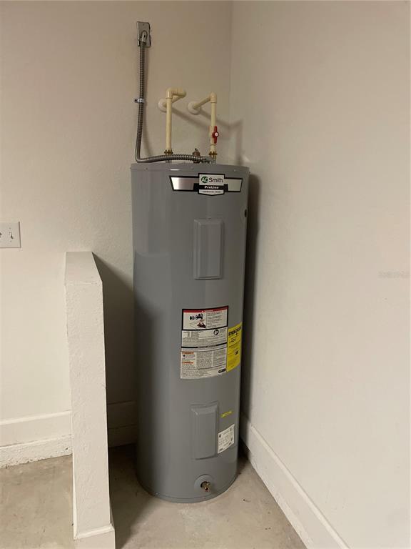 33 Deer Road Frostproof, FL 33843 - Photo 34 of 64 a view of water heater room