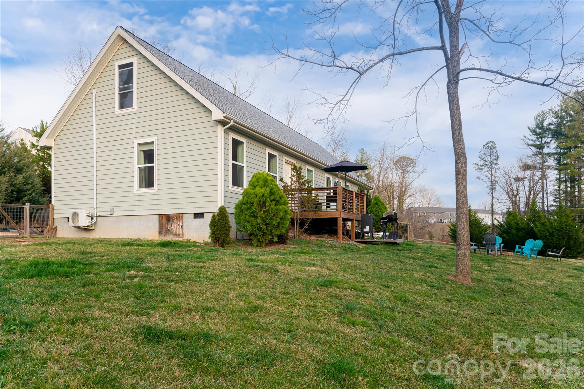 65 Owenby Road Candler, NC 28715 - Photo 17 of 48 a view of a house with a backyard