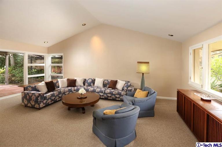 1011 Hillside Terrace Pasadena, CA 91105 - Photo 9 of 32 a living room with furniture and a window