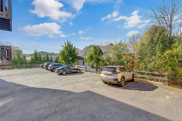 a view of a pathway with a fountain of the house
