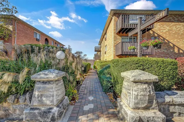 a view of a city with tall buildings