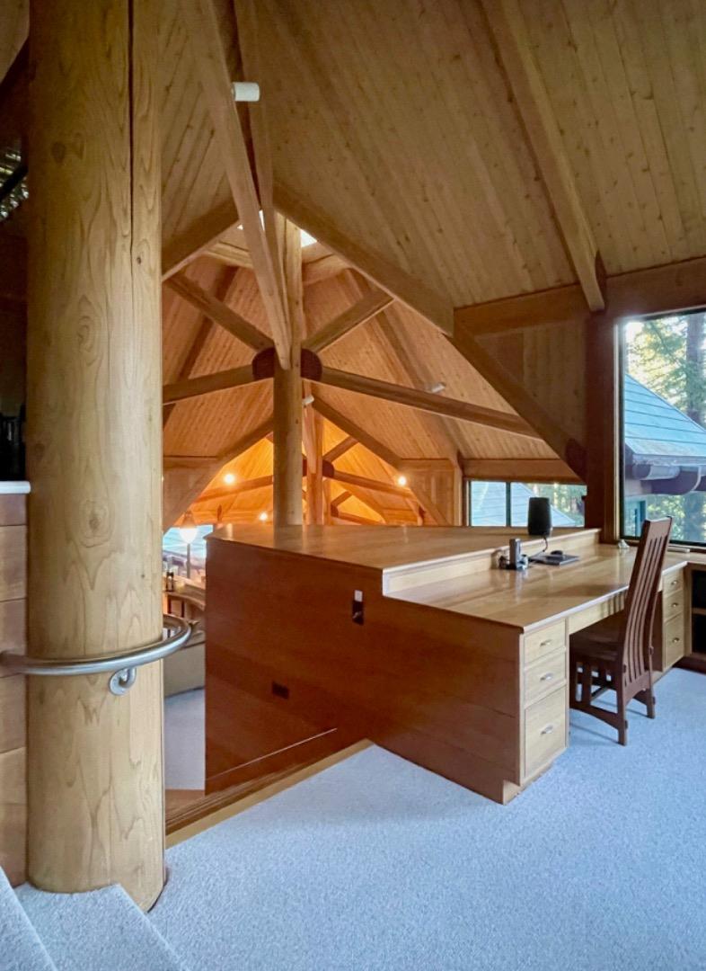 9 Summit Road Woodside, CA 94062 - Photo 18 of 38 a room with table and chairs