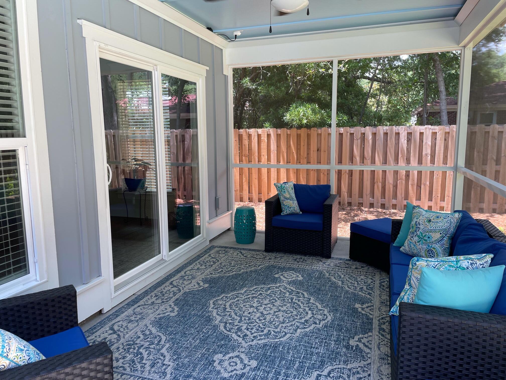 1228 Ashley Hall Covered Screen Porch