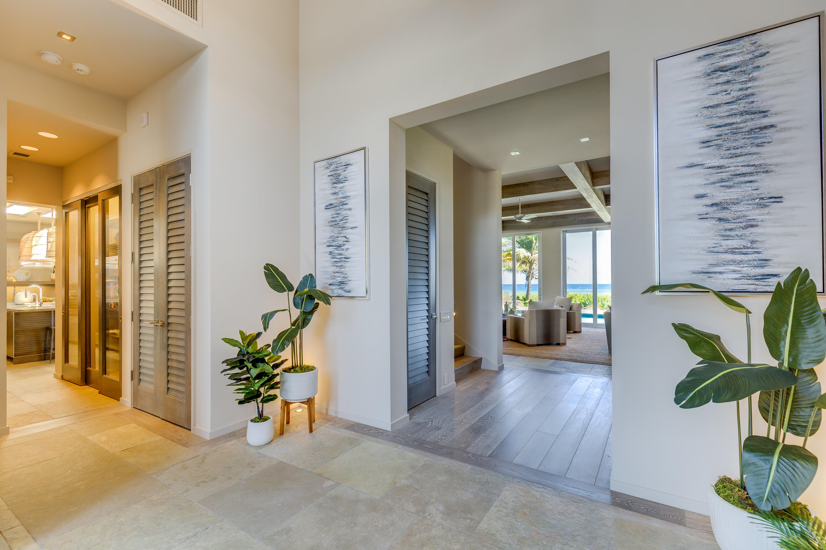 711 North Ocean Boulevard Delray Beach, FL 33483 - Photo 6 of 49 Direct Ocean Views From Foyer