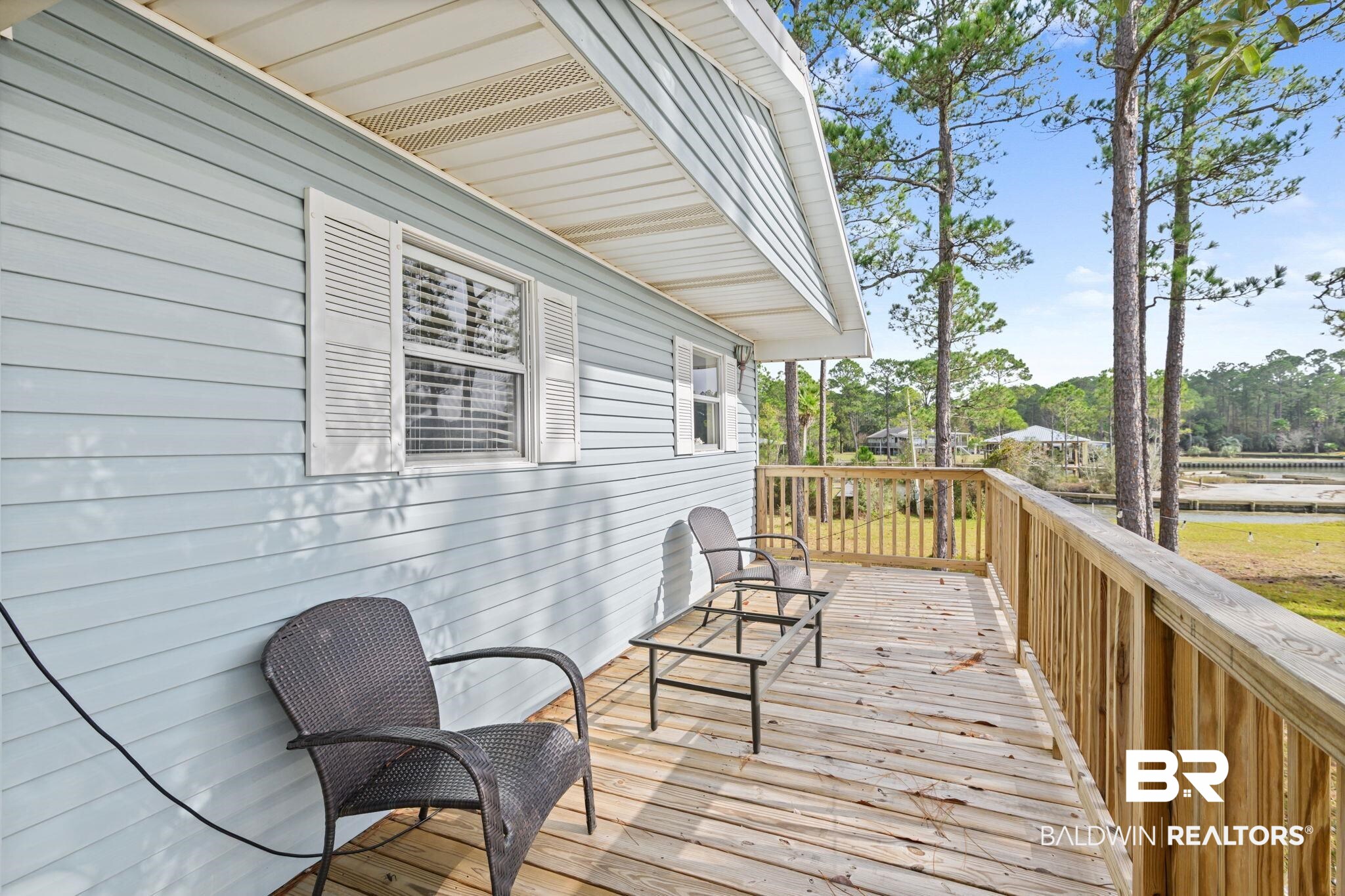 7947 Bayshore Drive Elberta, AL 36530 - Photo 9 of 26 View of deck