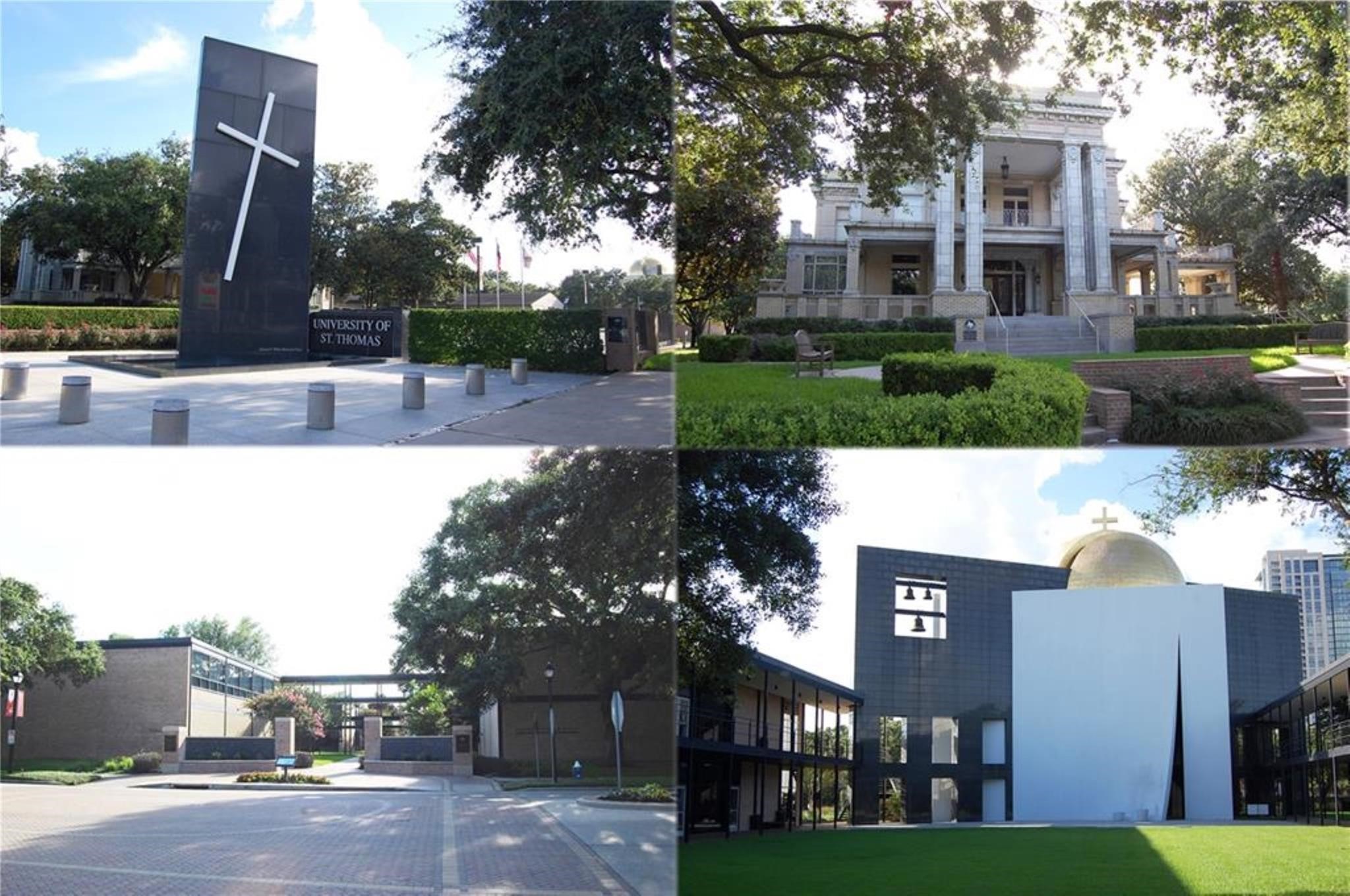 405 West Clay Street, Unit 1 Houston, TX 77019 - Photo 28 of 34 Approximately 2 miles away from 405 W Clay Street you will find the University of Saint Thomas offering a diverse program of higher learning and has also hosted Italian Festivals in the Fall.