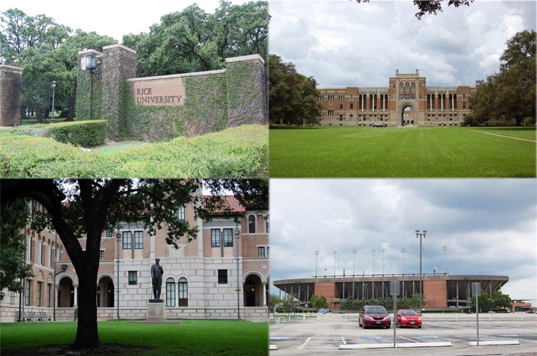 405 West Clay Street, Unit 1 Houston, TX 77019 - Photo 34 of 34 Just down the street from Hermann Park you will find Rice University which is a comprehensive research university located on a 300-acre tree-lined campus and is the home of the Rice Owls Baseball and Football teams.