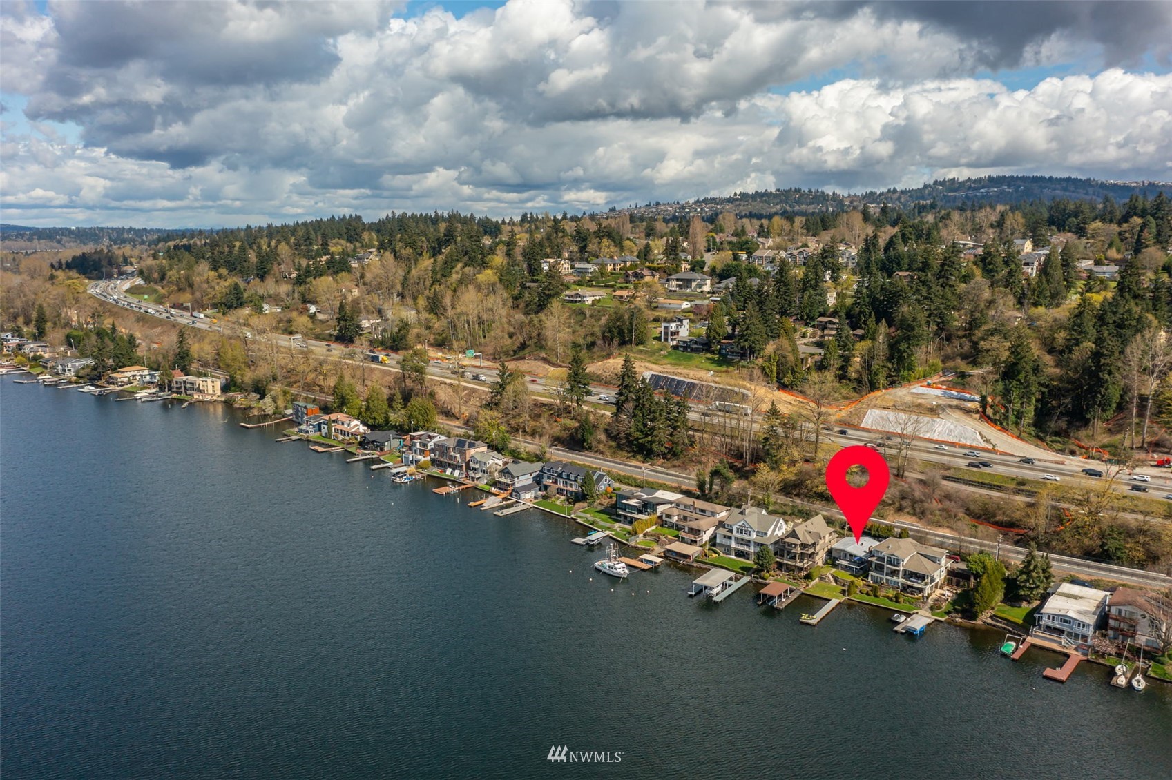 6631 Ripley Ln S East Renton, WA 98056 - Photo 27 of 34 an aerial view of a houses with city view