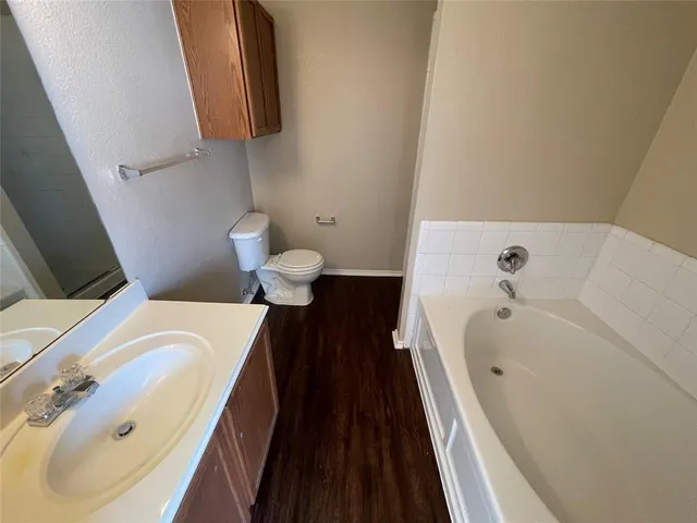 a bathroom with a sink and a bathtub