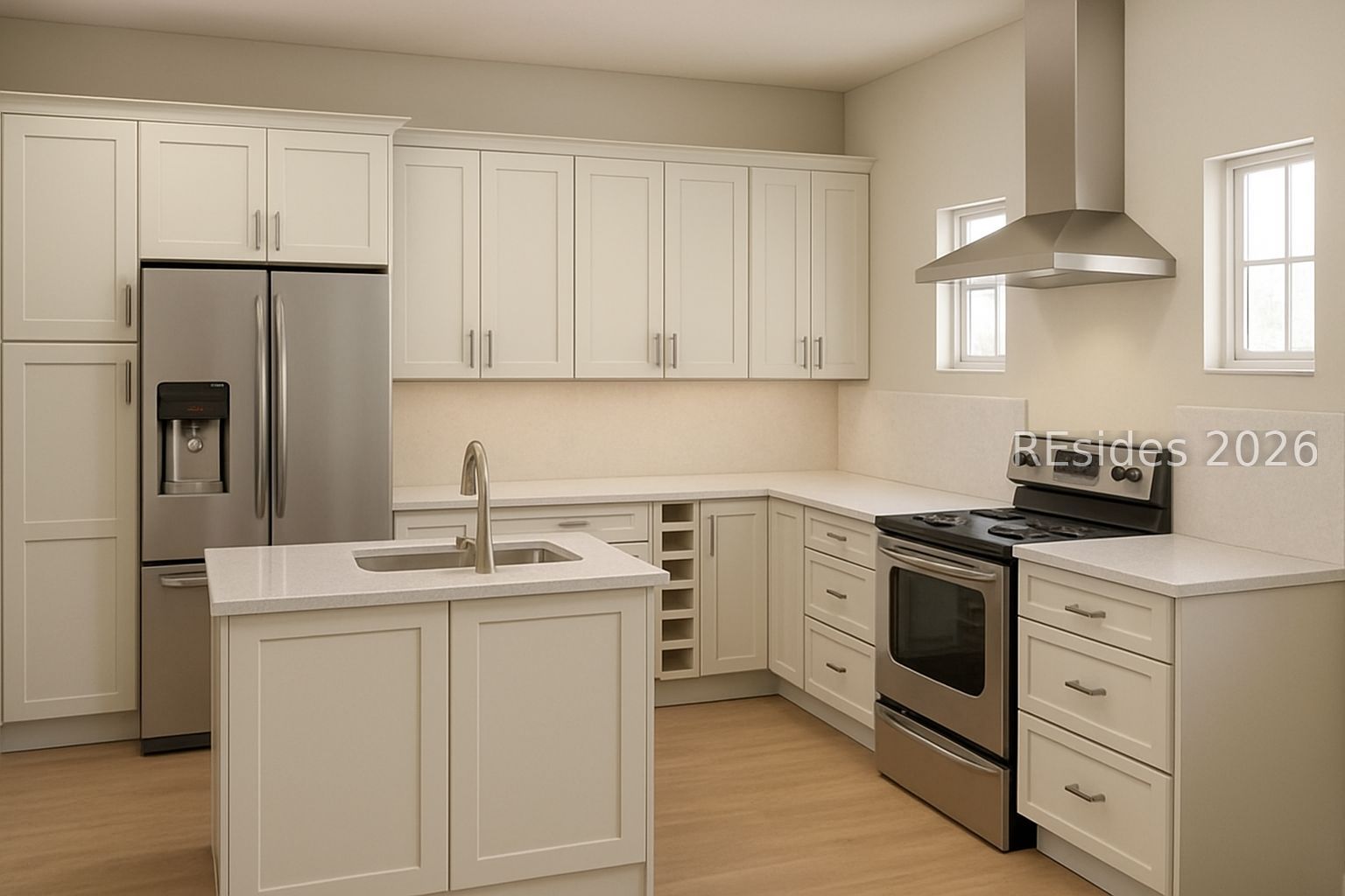 28 Blue Trail Court Bluffton, SC 29910 - Photo 18 of 18 Rendered image of Bonus/Apartment Kitchen