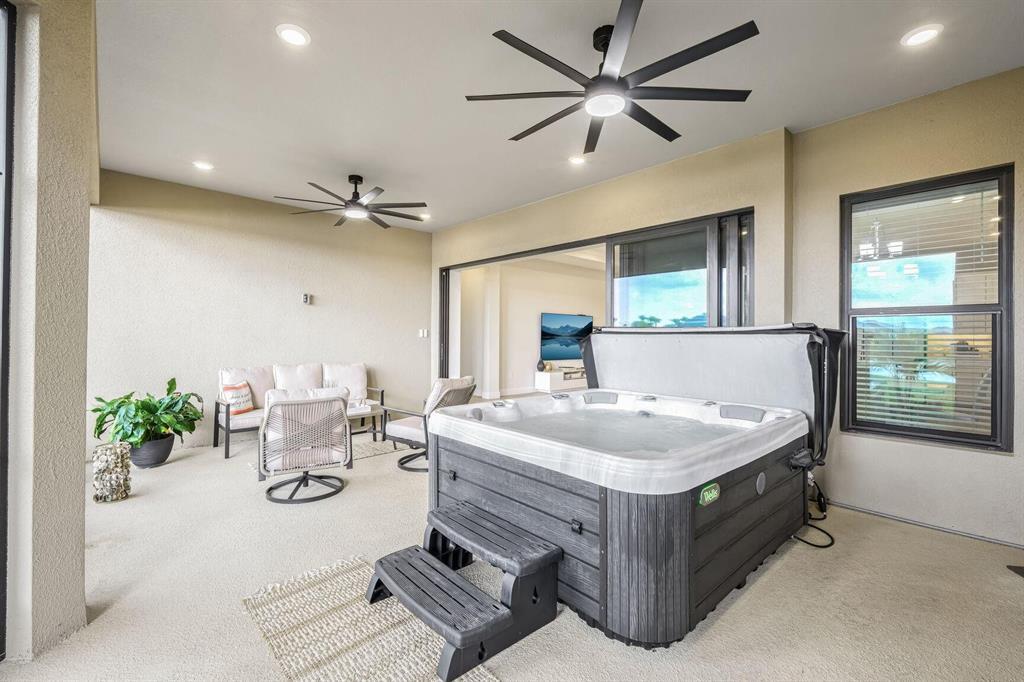 9796 Southwest Santini Rd Port Street Port St. Lucie, FL 34987 - Photo 8 of 29 Screened - Covered Lanai - with Hot Tub!
