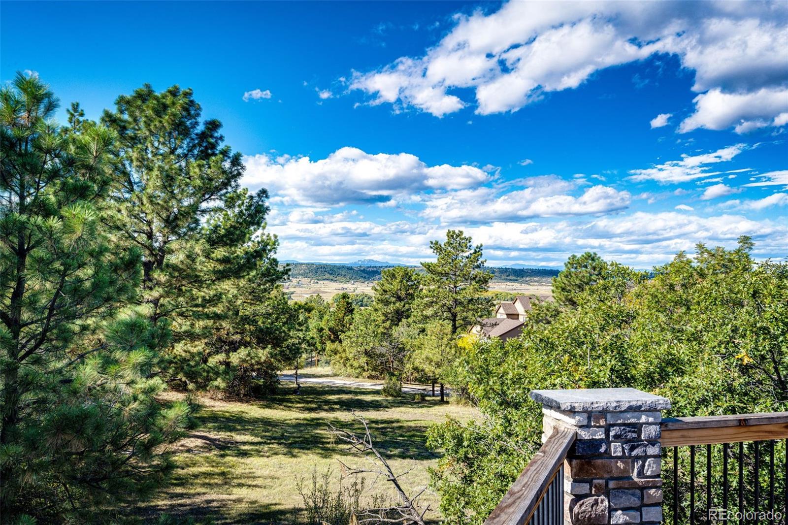 7417 Rafter Road Franktown, CO 80116 - Photo 4 of 37 a view of a yard with an outdoor space