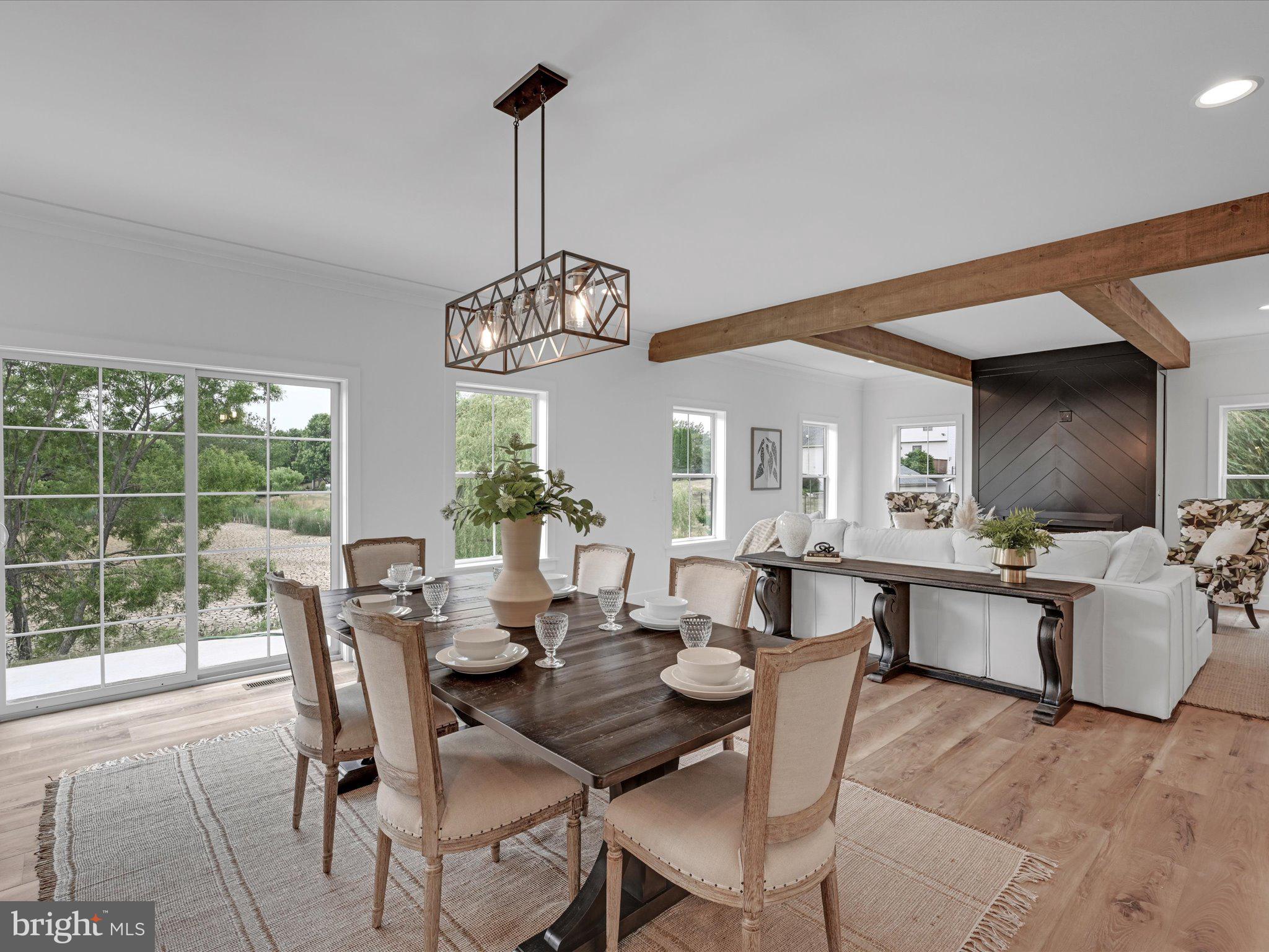 335 Royal Hunt Way Lititz, PA 17543 - Photo 20 of 49 a view of a dining room with furniture window and outside view