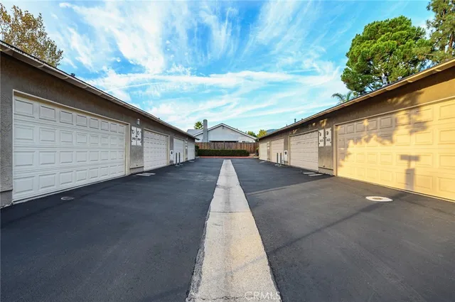 a view of a back yard of the house