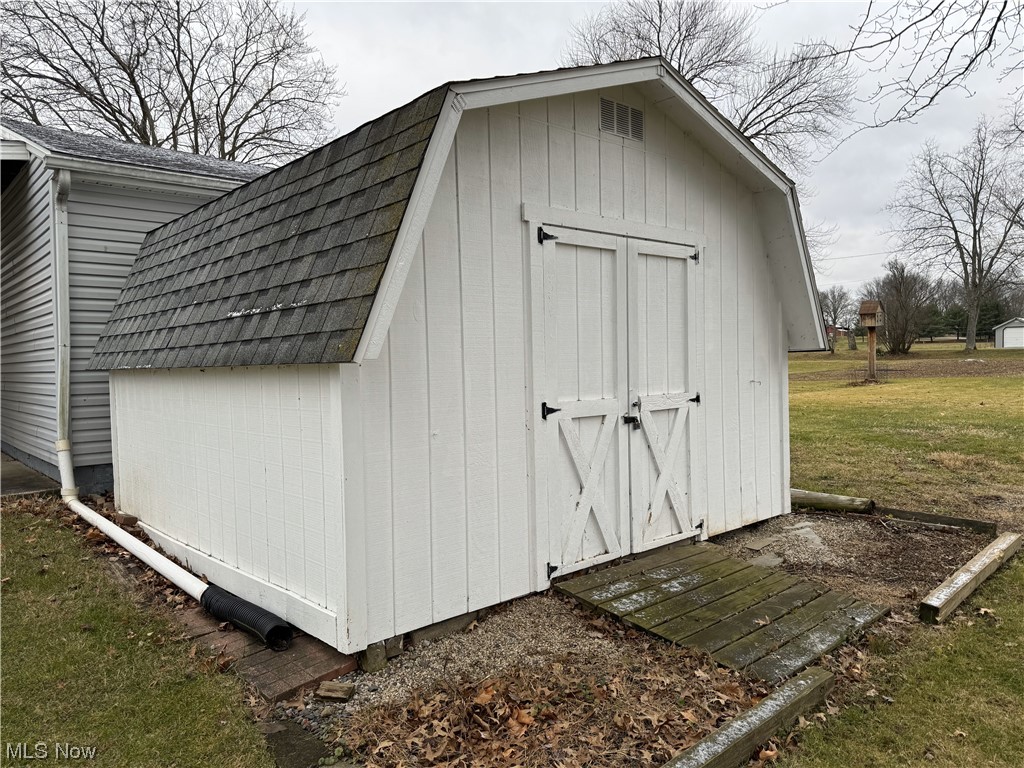 3215 Grill Road Clinton, OH 44216 - Photo 6 of 36 View of outdoor structure featuring a yard