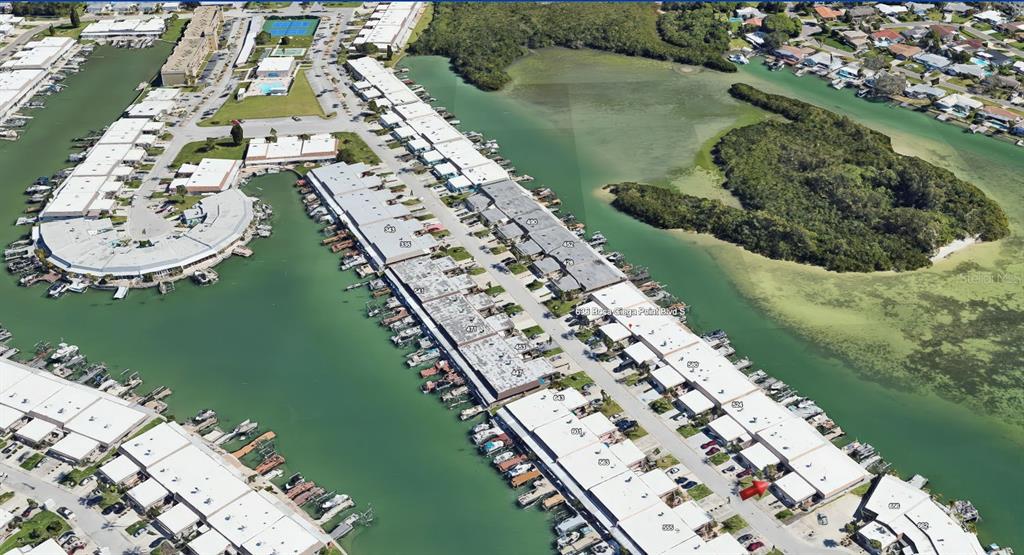 636 Boca Ciega Point Boulevard South St. Petersburg, FL 33708 - Photo 94 of 96 a view of a lake with a city