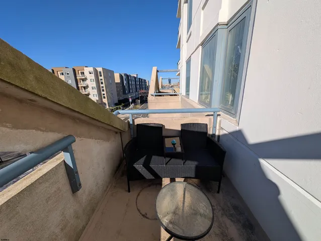 a view of balcony and deck