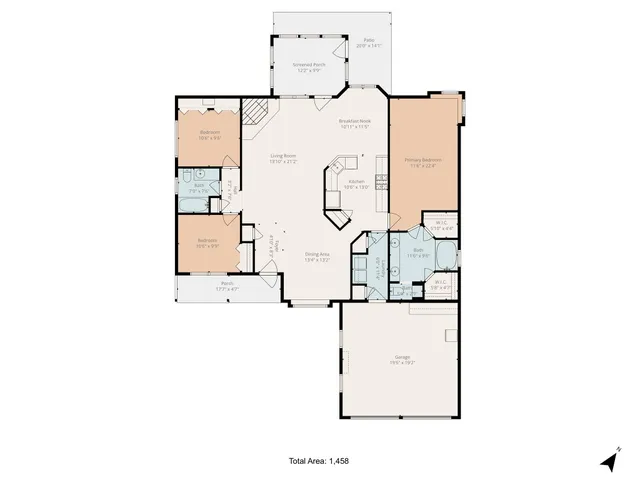 a picture of a bathroom with a sink and mirror