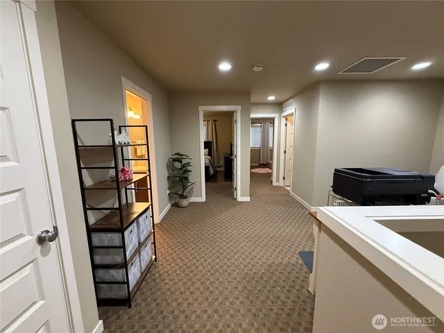 a bathroom with a sink a mirror and shower
