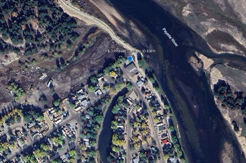 1 & 3 P Street Cascade, ID 83611 - Photo 37 of 38 Google Earth Image