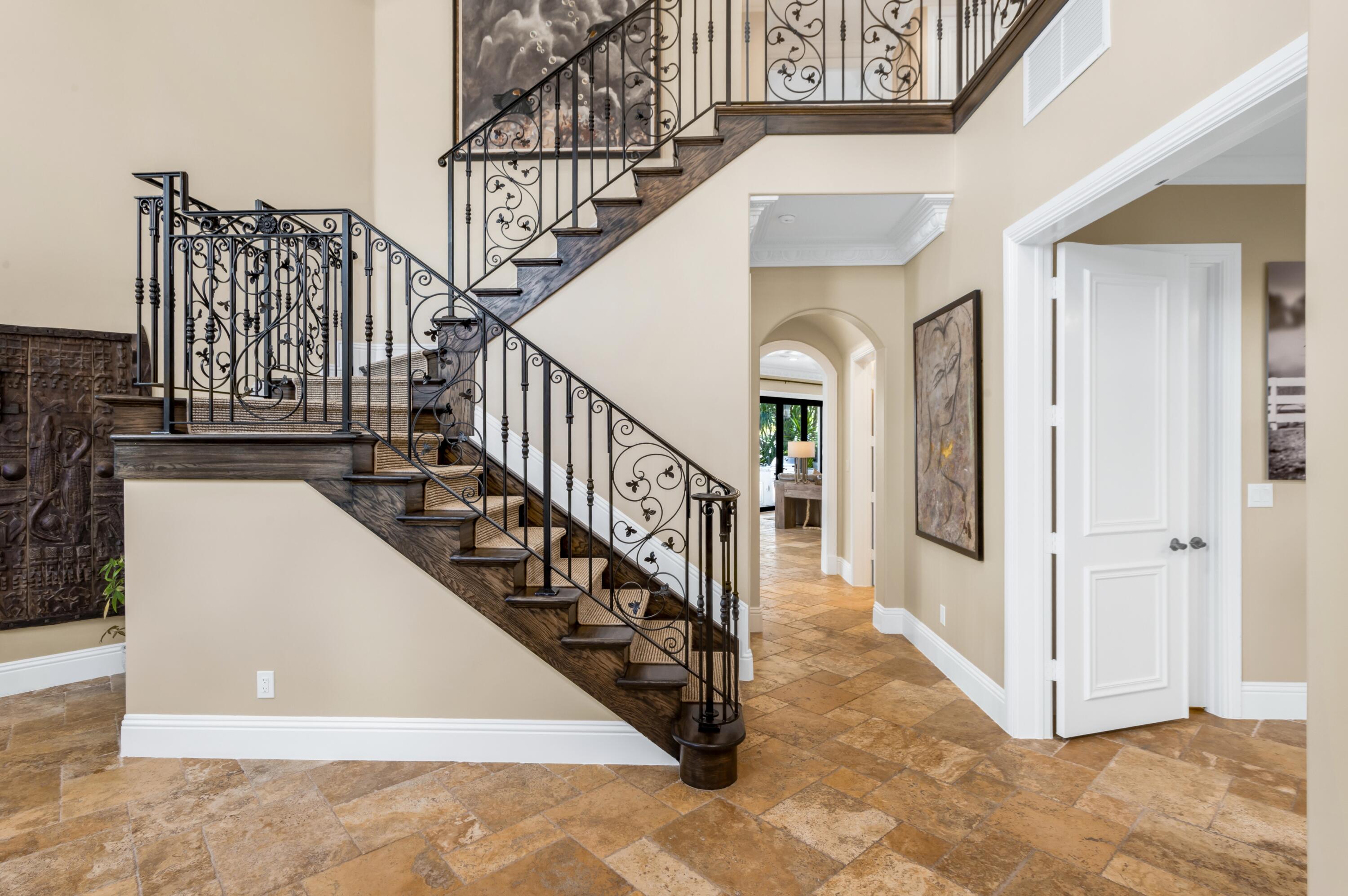 809 Northeast 71st Street Boca Raton, FL 33487 - Photo 3 of 43 mls_STAIRCASE_DETAIL