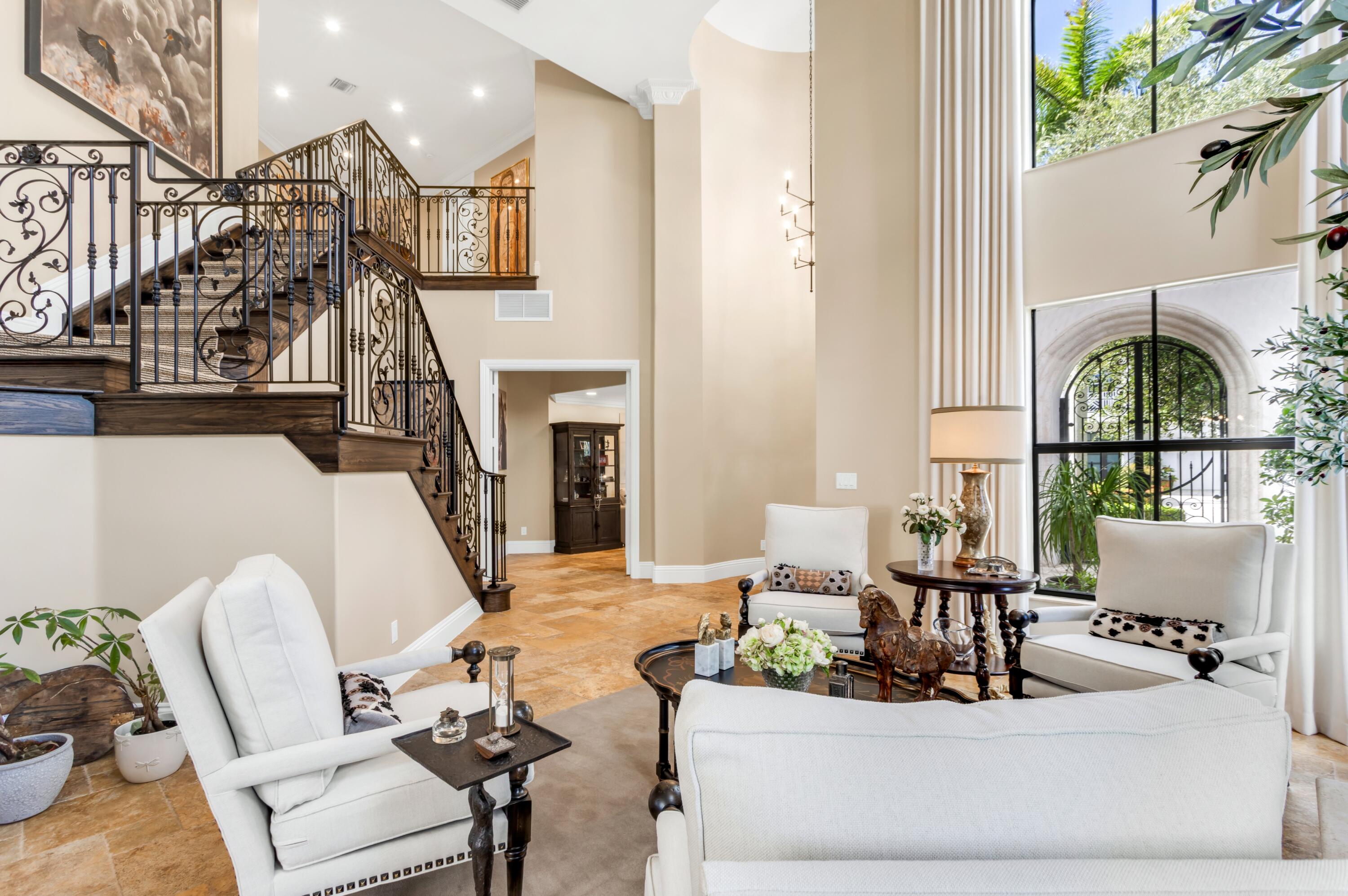 809 Northeast 71st Street Boca Raton, FL 33487 - Photo 7 of 43 mls_LIVING_ROOM_TO_FOYER