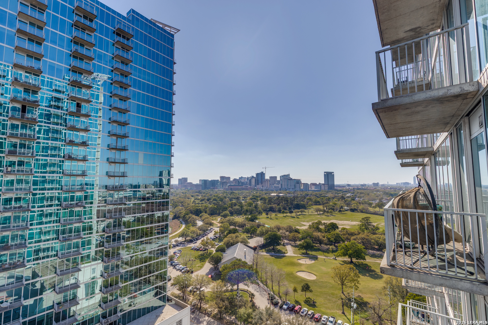5925 Almeda Road, Unit 11710 Houston, TX 77004 - Photo 14 of 25 a view of a balcony with an ocean view